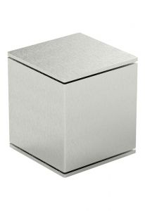 Stainless steel keepsake urn 'Cube'