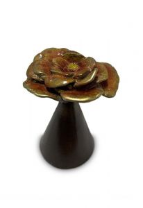 Handmade artist keepsake urn 'Flower'