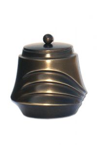 keepsake funeral urn bronze antique