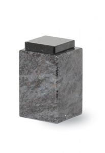 Granit cremation ash keepsake urn 'Mass Blue'