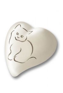 Pet cremation ashes urn 'Cat'