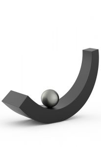 Stainless steel adult companion cremation urn 'The path of life'