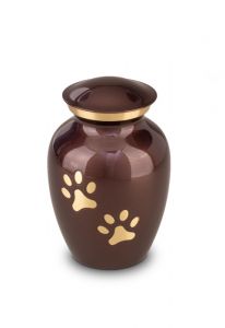 Pet urn with pawprints | Large