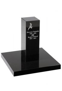 Cremation urn gravestone 'Column'