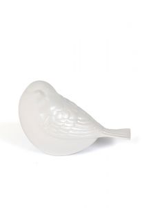 Bird urn mother of pearl