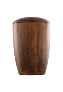 Wooden funeral urn