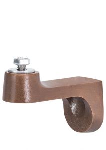 Bronze wall mount for grave lanterns