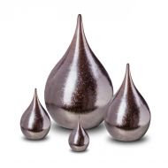 Ceramic keepsake urn 'Teardrop'