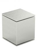 Stainless steel keepsake cube