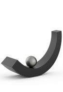 Stainless steel adult companion cremation urn 'The path of life'