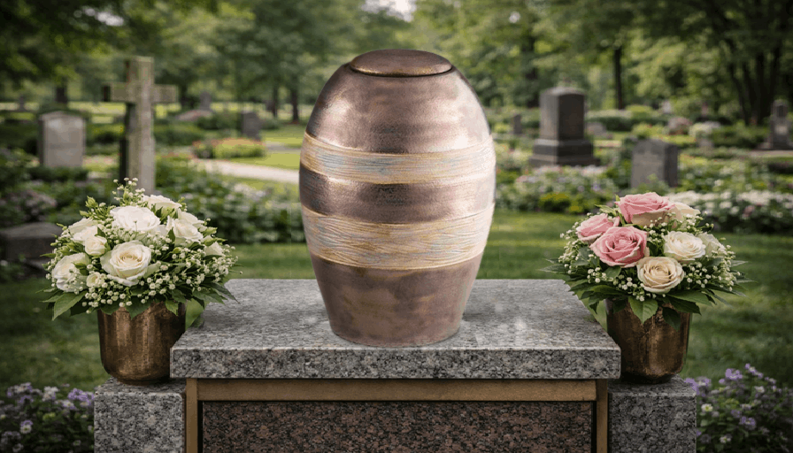 Urns and ashes in cemeteries: what families need to know